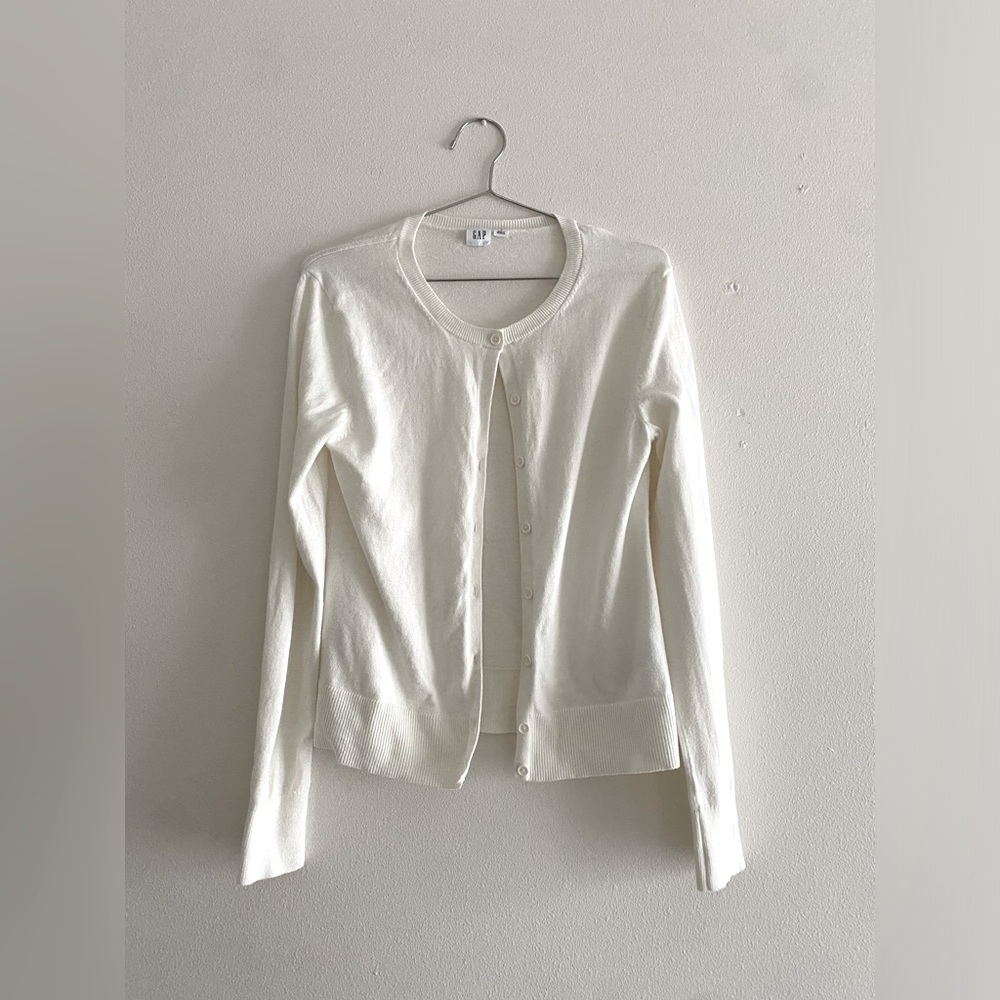 White Gap Cardigan